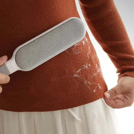 Double-Sided Pet Hair Remover Brush – Electrostatic Lint Cleaner